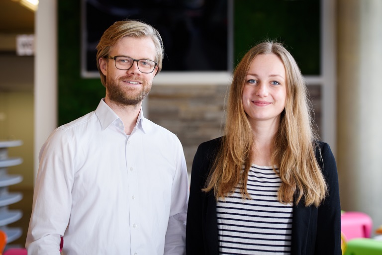 die Gründer von laleby Luisa und Tobias Cors Musik-Streaming-Player